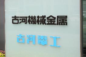 Furukawa Co. signboard and logo